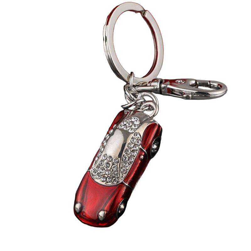 Llavero de Coche de Lujo con Strass