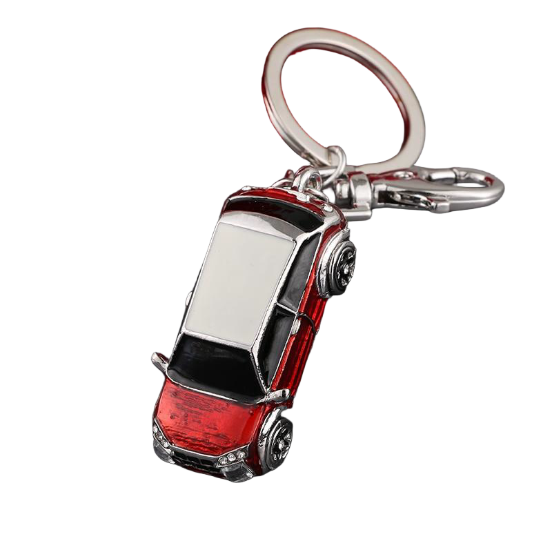 Llavero de Coche Rojo