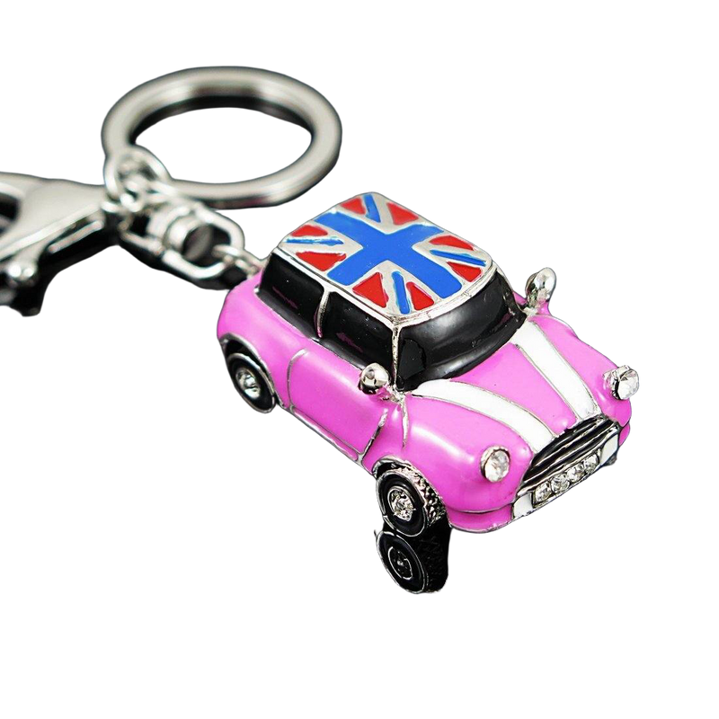 Llavero de Coche Rosa para Mujer