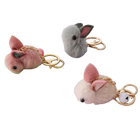 Llavero de Conejo de Pelo Suave