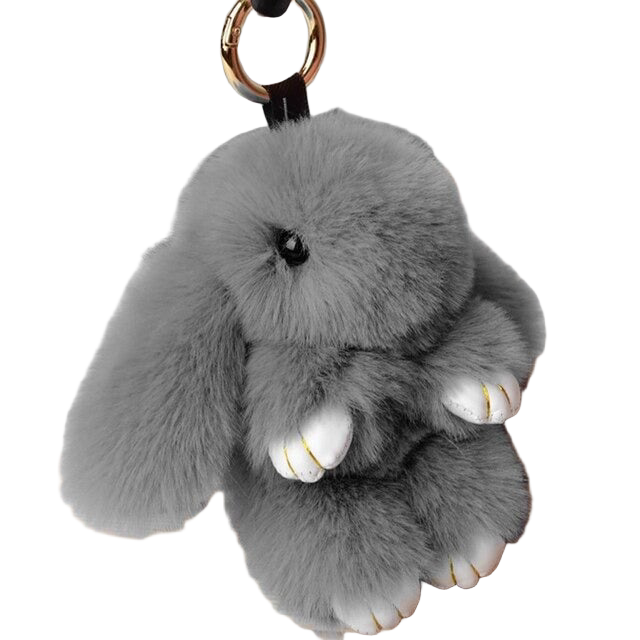 Llavero de Conejo de Peluche