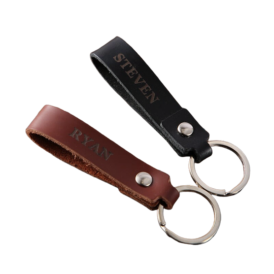 Llavero de Cuero Personalizado para Hombre