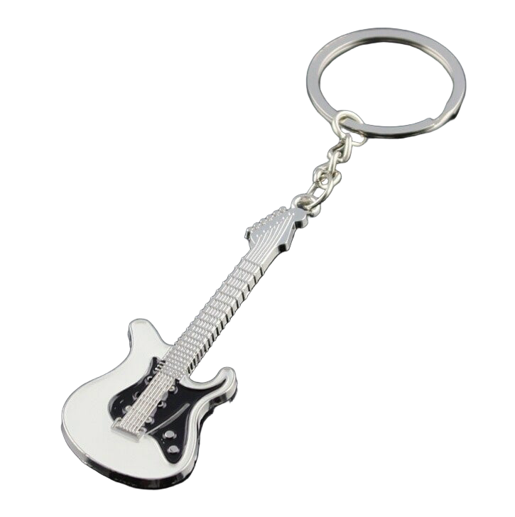 Llavero de Guitarra Eléctrica
