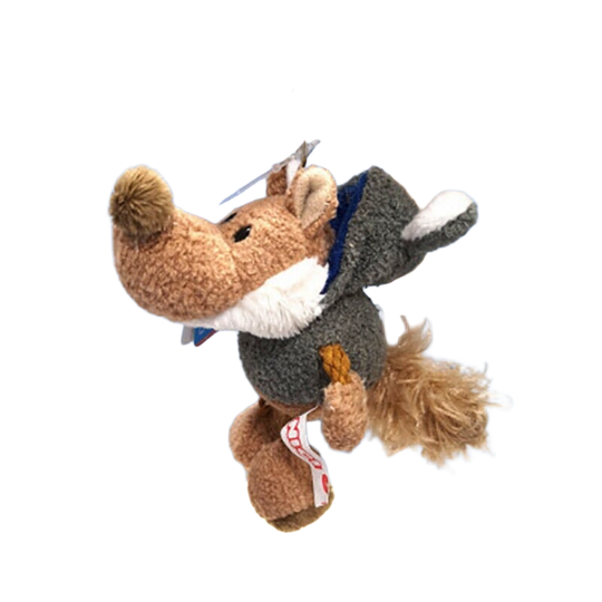 Llavero de Lobo de Peluche