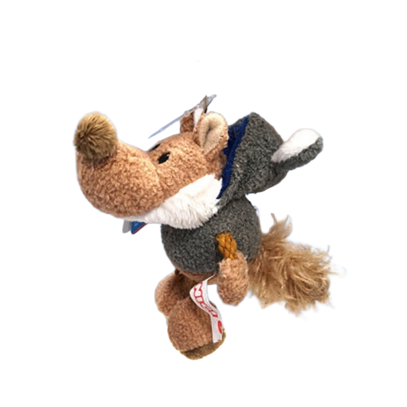 Llavero de Lobo de Peluche