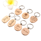 Llavero de Madera Personalizado