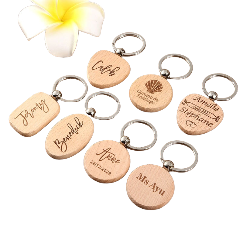 Llavero de Madera Personalizado