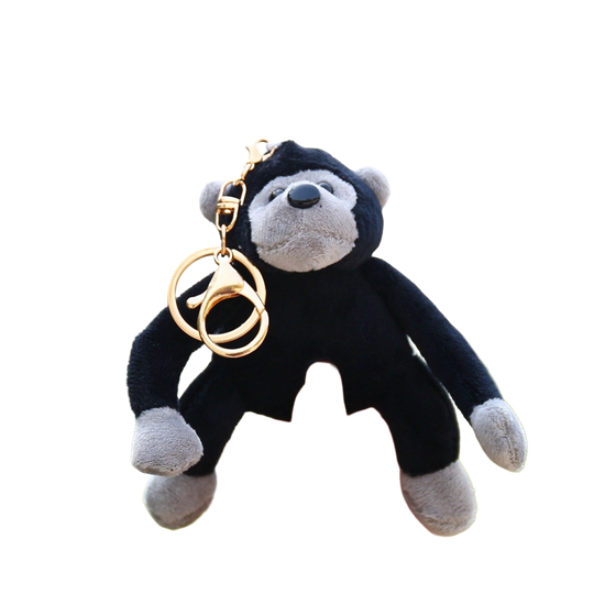 Llavero de Mono de Peluche