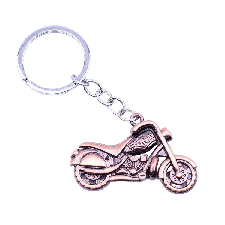 Llavero de Moto <br> El Biker Metálico