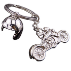 Llavero de Moto <br> El Biker Metálico