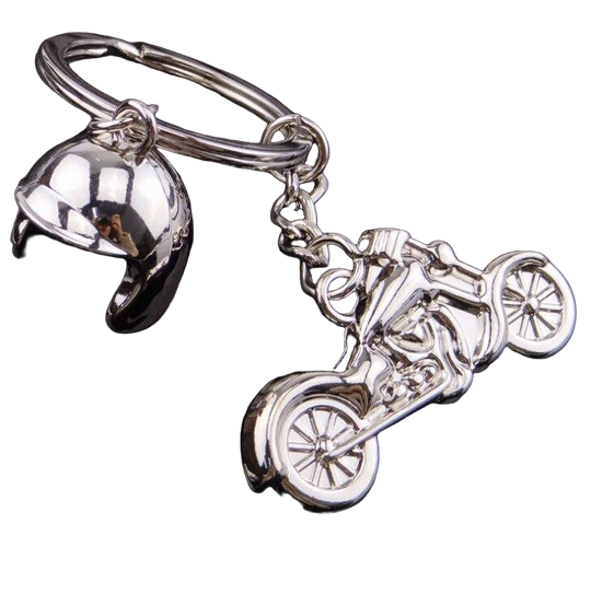 Llavero de Moto <br> El Biker Metálico