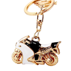 Llavero de Moto <br> La Bécane Dorada