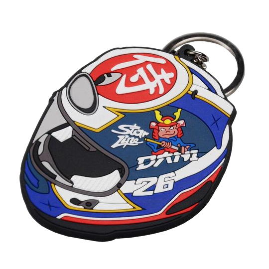 Llavero de Moto Casco GP Pedrosa