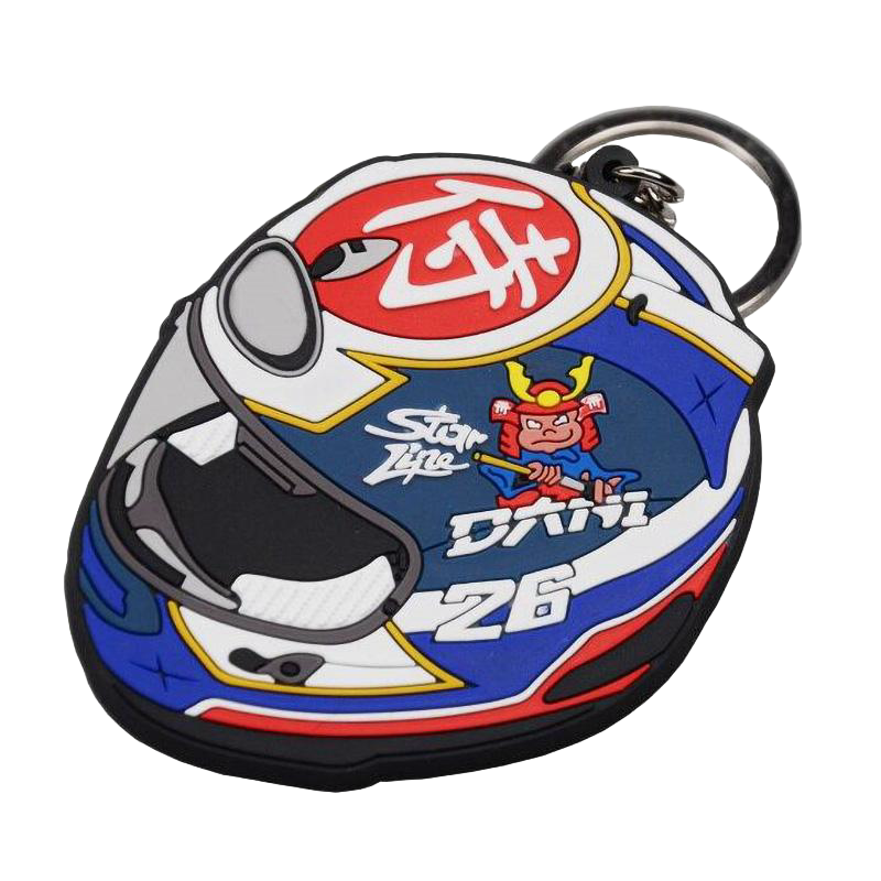 Llavero de Moto Casco GP Pedrosa