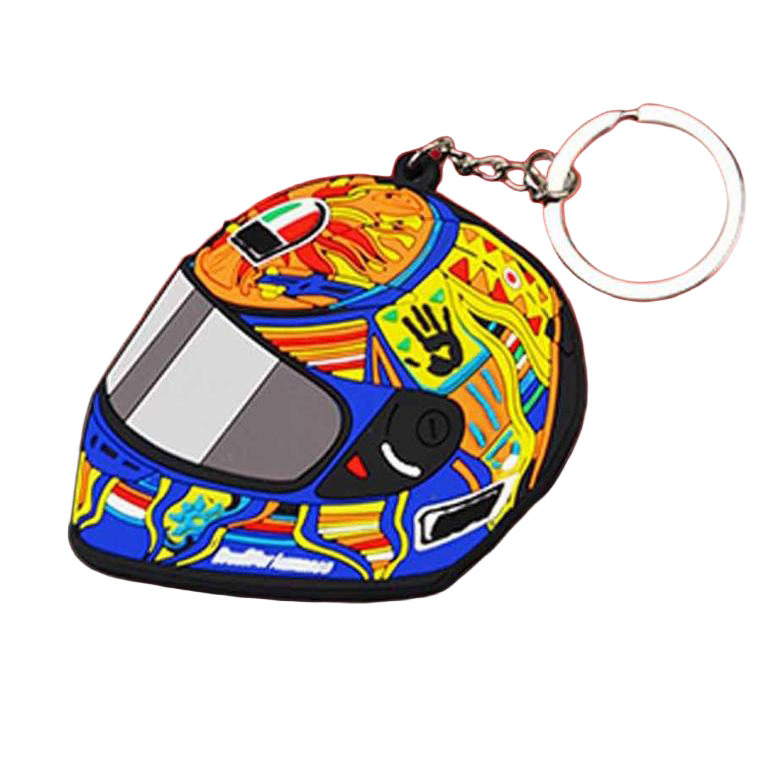 Llavero de Moto Casco V. Rossi