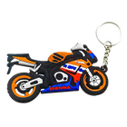 Llavero de Moto CBR Naranja y Azul