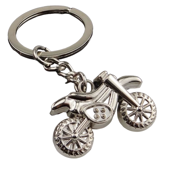 Llavero de Moto Cross Vintage