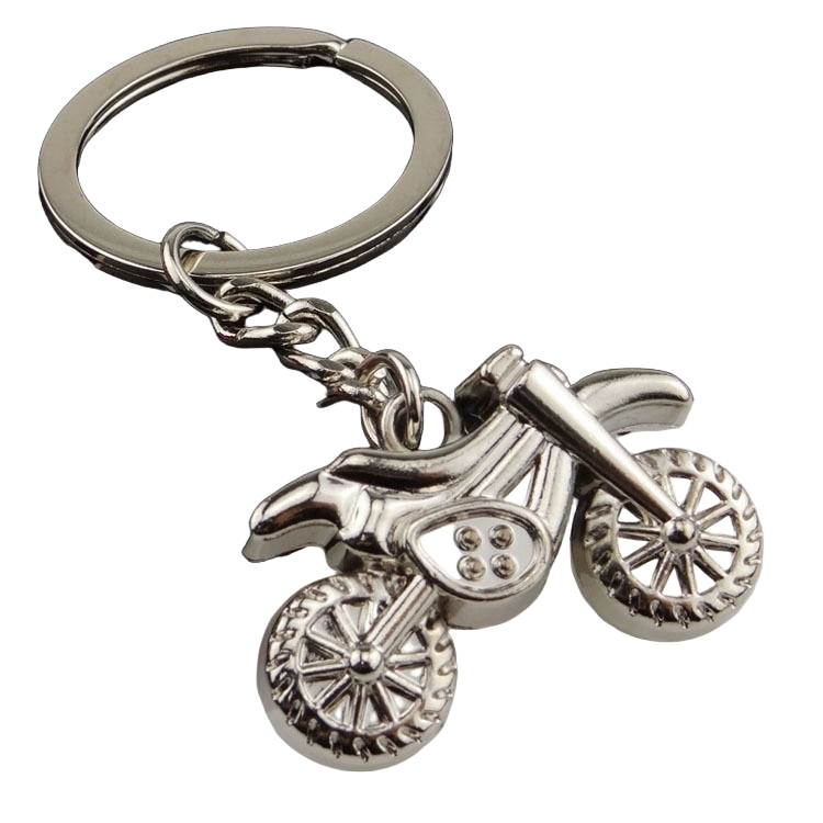 Llavero de Moto Cross Vintage
