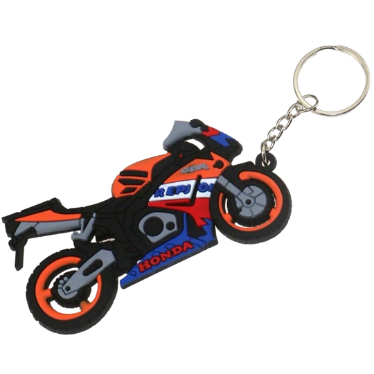 Llavero de Moto Deportiva Naranja - CBR