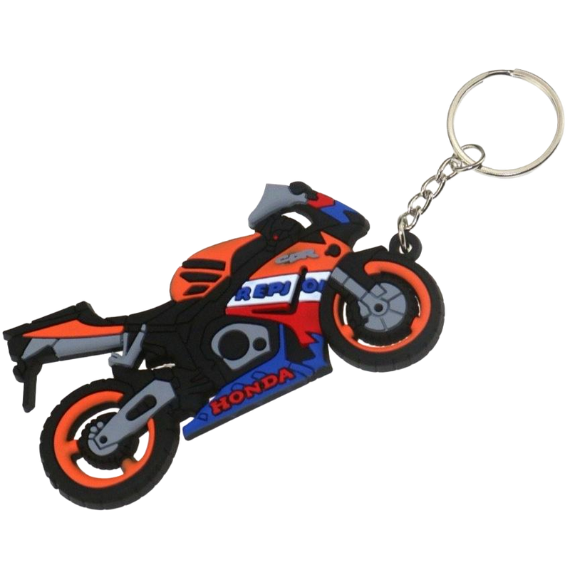 Llavero de Moto Deportiva Naranja - CBR