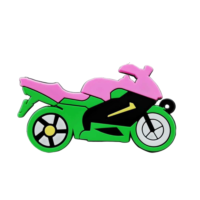 Llavero de Moto Deportivo Colorido
