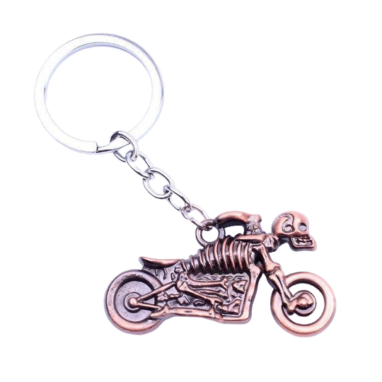 Llavero de Moto Esqueleto Inoxidable