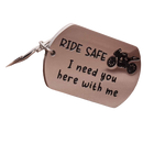 Llavero de Moto Ride Safe