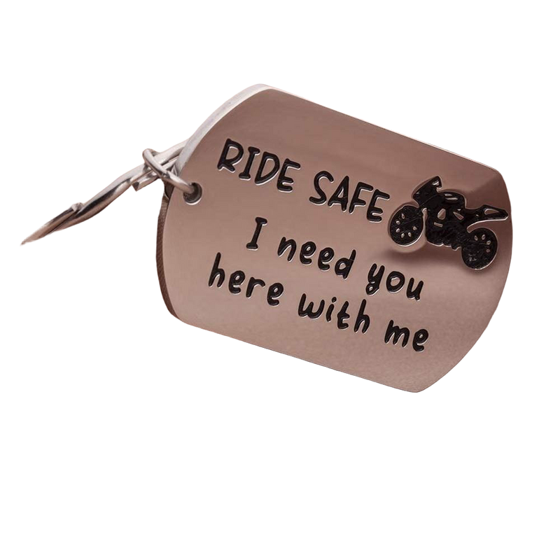 Llavero de Moto Ride Safe