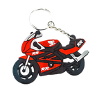 Llavero de Moto Rojo