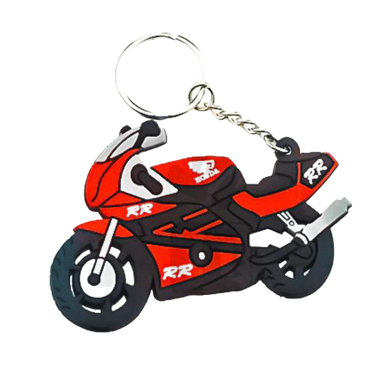 Llavero de Moto Rojo