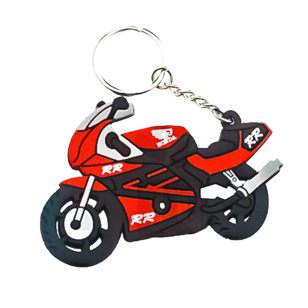 Llavero de Moto Rojo