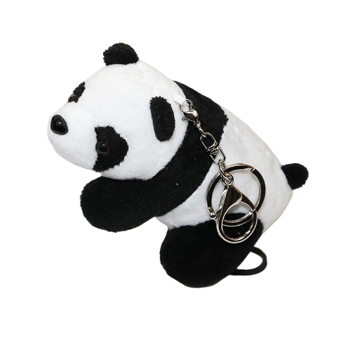 Llavero de Panda de Peluche