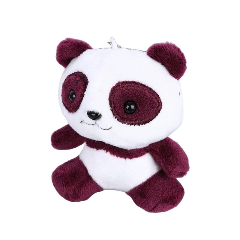 Llavero de Panda Rojo Peluche