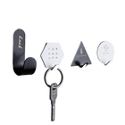 Llavero de Pared Adhesivo - Pack de 4