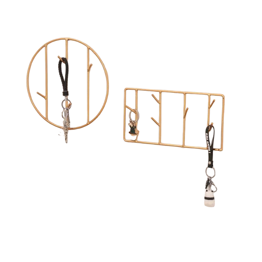 Llavero de Pared Dorado Light