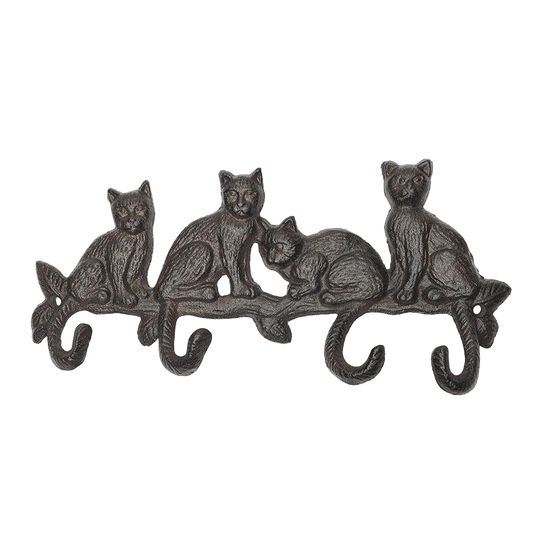 Llavero de Pared Gatos Negros