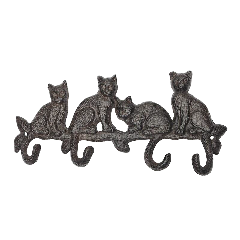 Llavero de Pared Gatos Negros