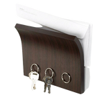 Llavero de Pared Magnético de Madera