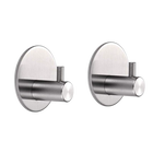 Llavero de Pared Plateado Efecto Espejo