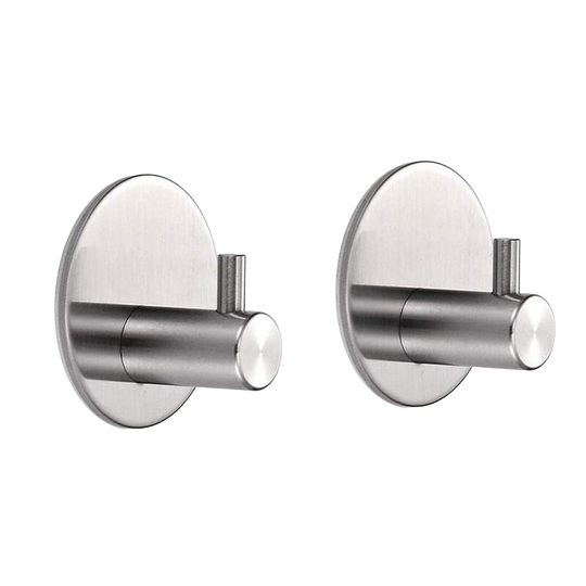 Llavero de Pared Plateado Efecto Espejo