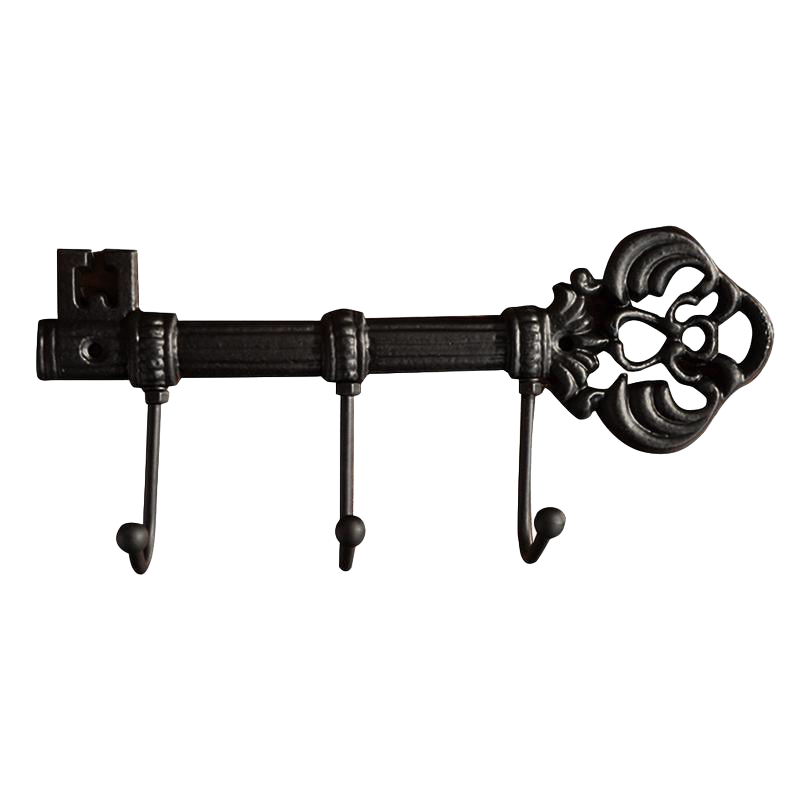 Llavero de Pared Vintage en Forma de Llave