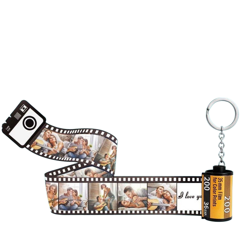 Llavero de Película Fotográfica Personalizado