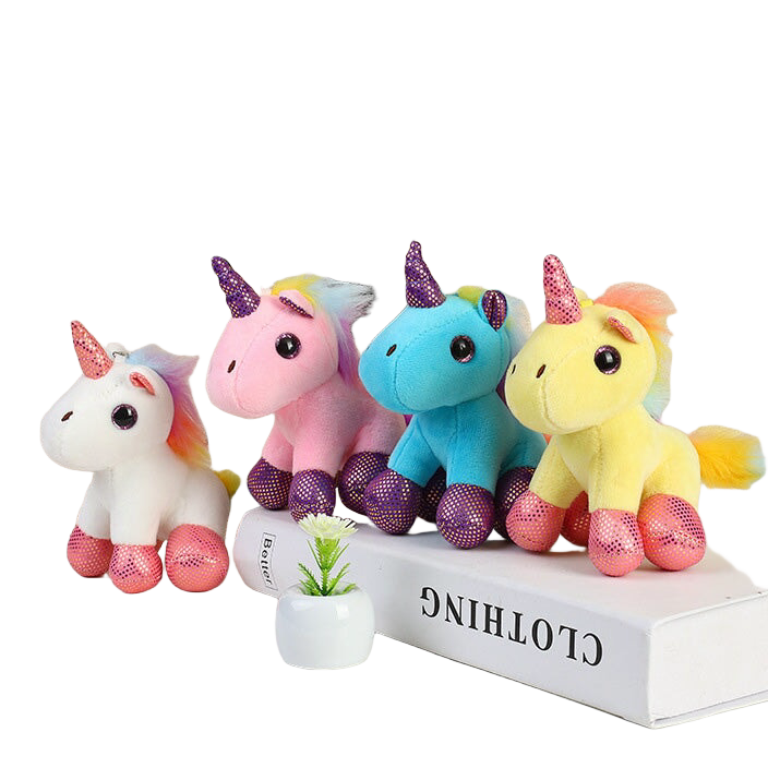 Llavero de Peluche Unicornio