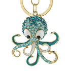 Llavero de Pulpo con Brillantes