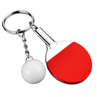 Llavero de Raqueta de Ping Pong