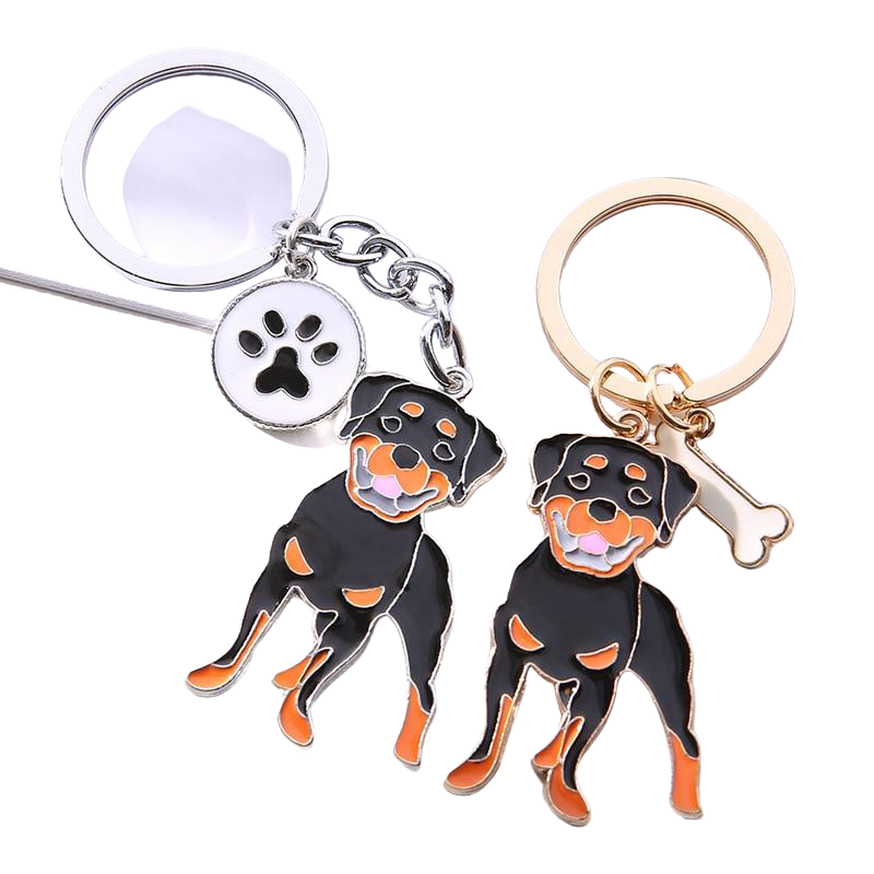 Llavero de Rottweiler