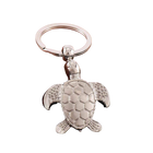 Llavero de Tortuga Plateado