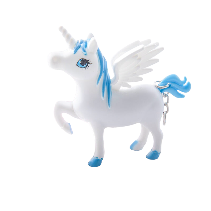 Llavero de Unicornio Luminoso
