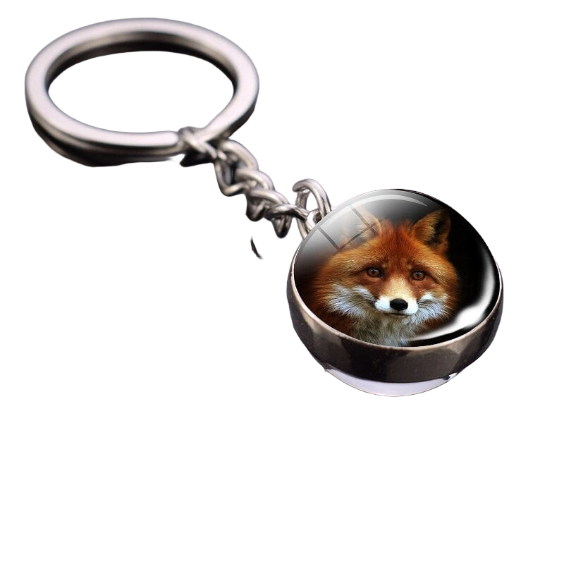Llavero de Zorro Rojo