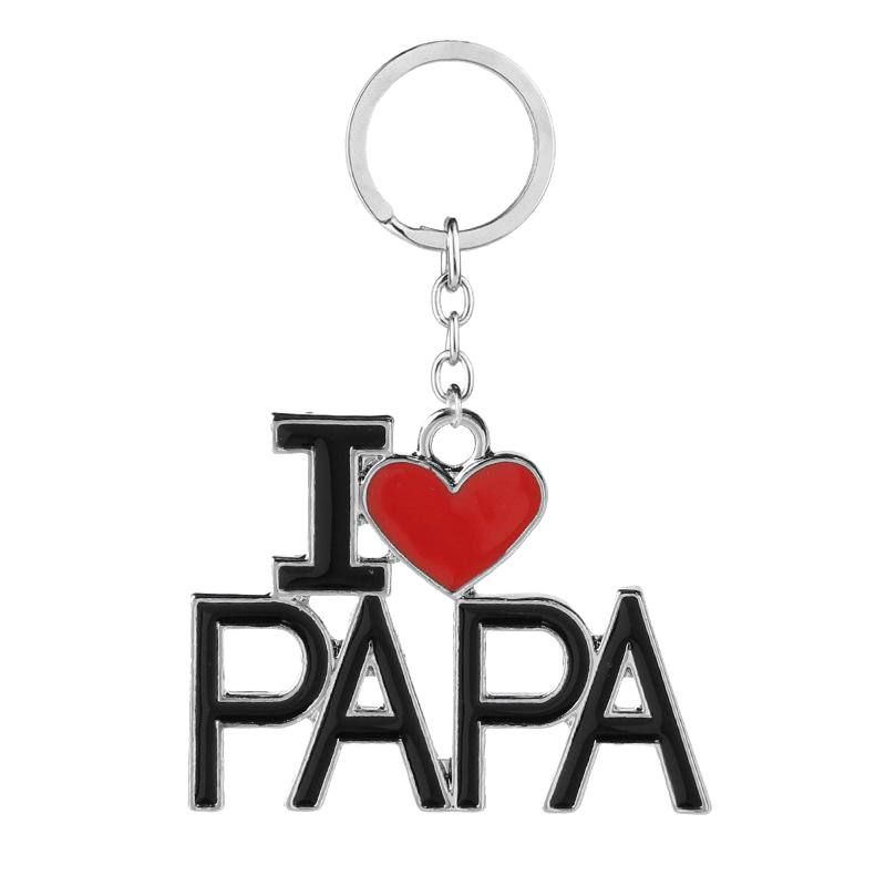 Llavero Día del Padre <br> I Love Papá